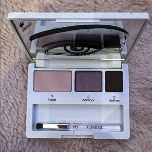 Clinique Eyeshadow Trio - Coffee Shop, beach plum, Pink Slate